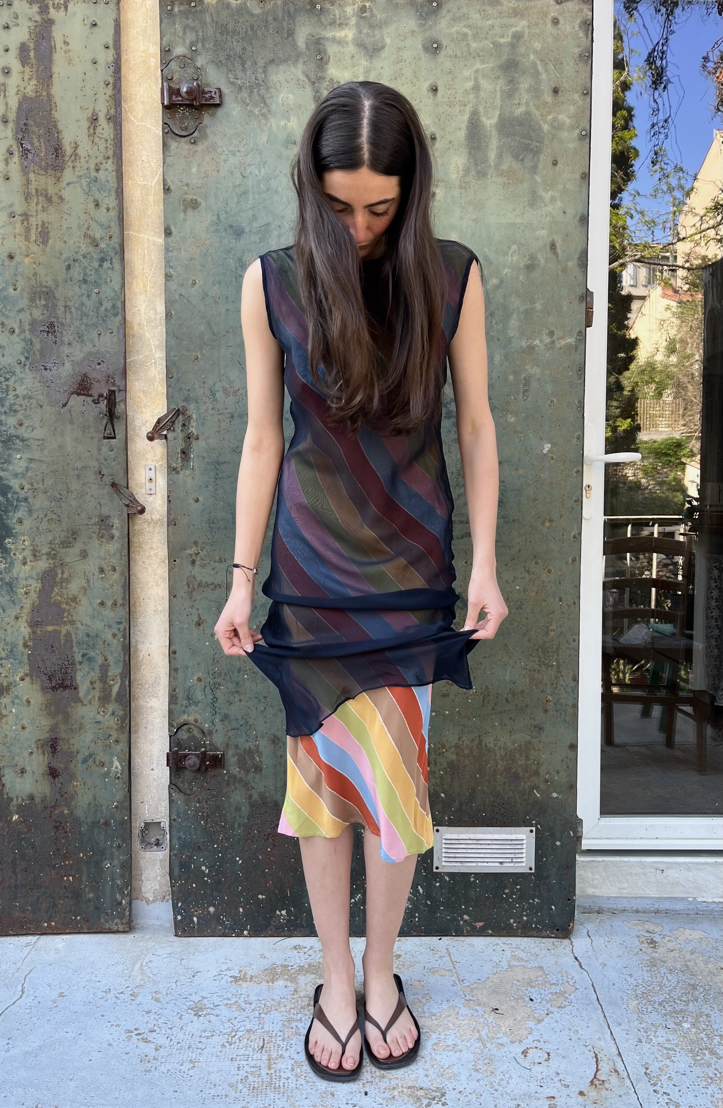 Silk dress