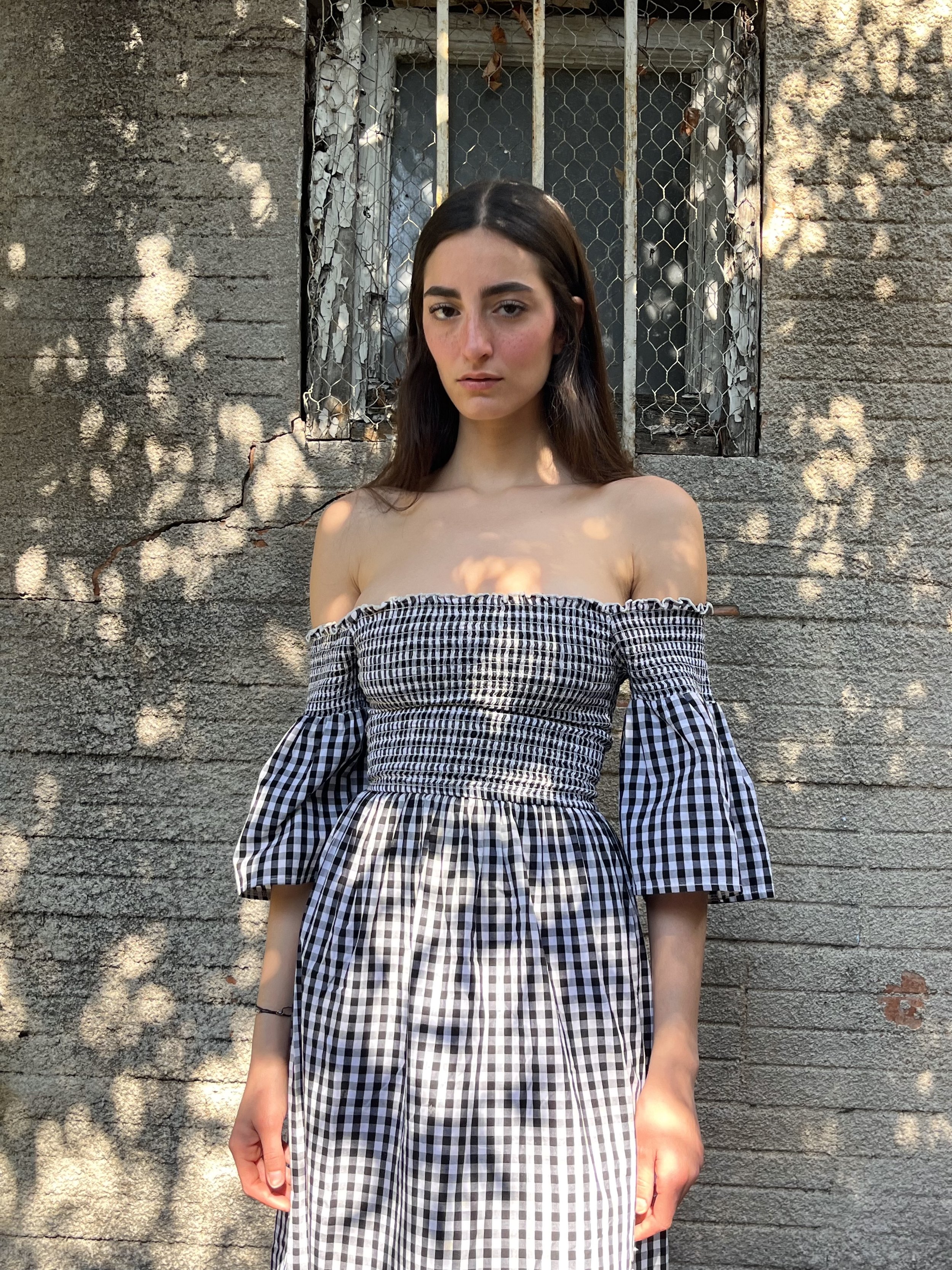 Cotton Midi Dress