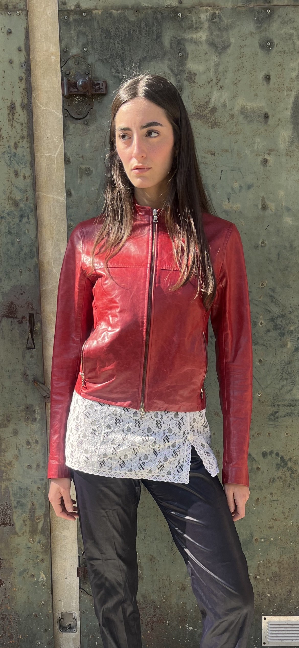 Red Leather Jacket