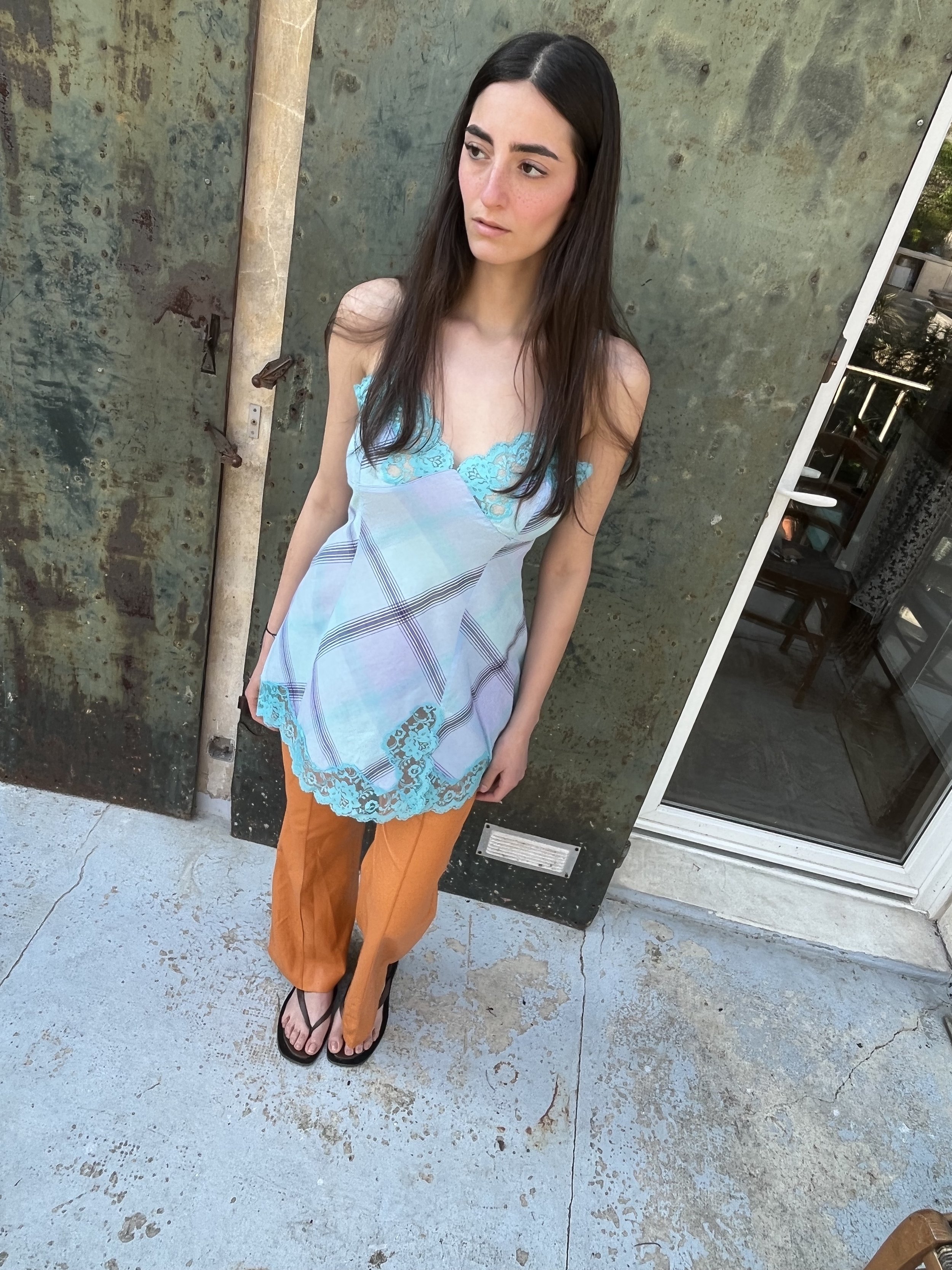Blue Mini Dress