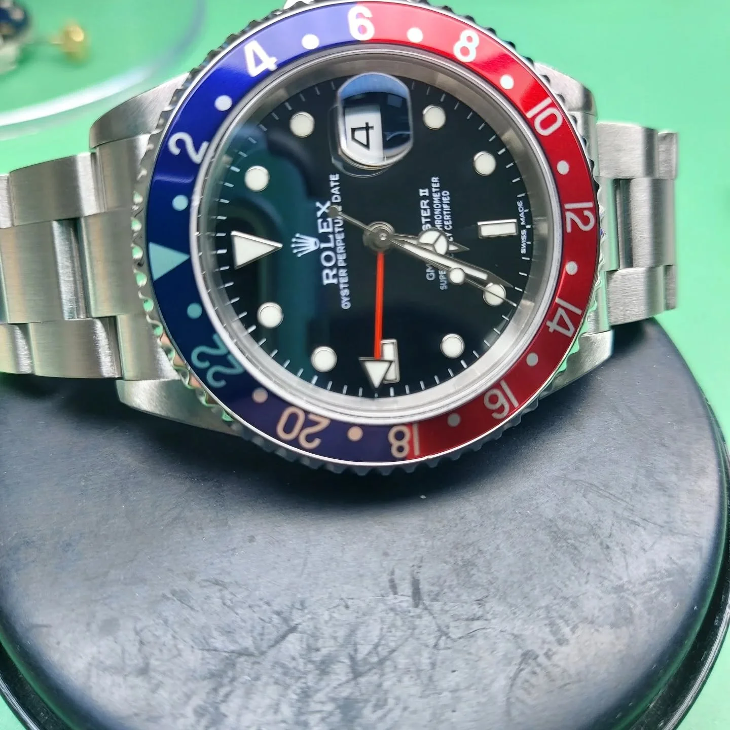 Service and valet completed on this stunning GMT Master all done in house here at Prime Time 😀

Nows the time to get your watch in for service if you want it for xmas as we are booking up super fast for the last bit of 2025. 

Were already taking in
