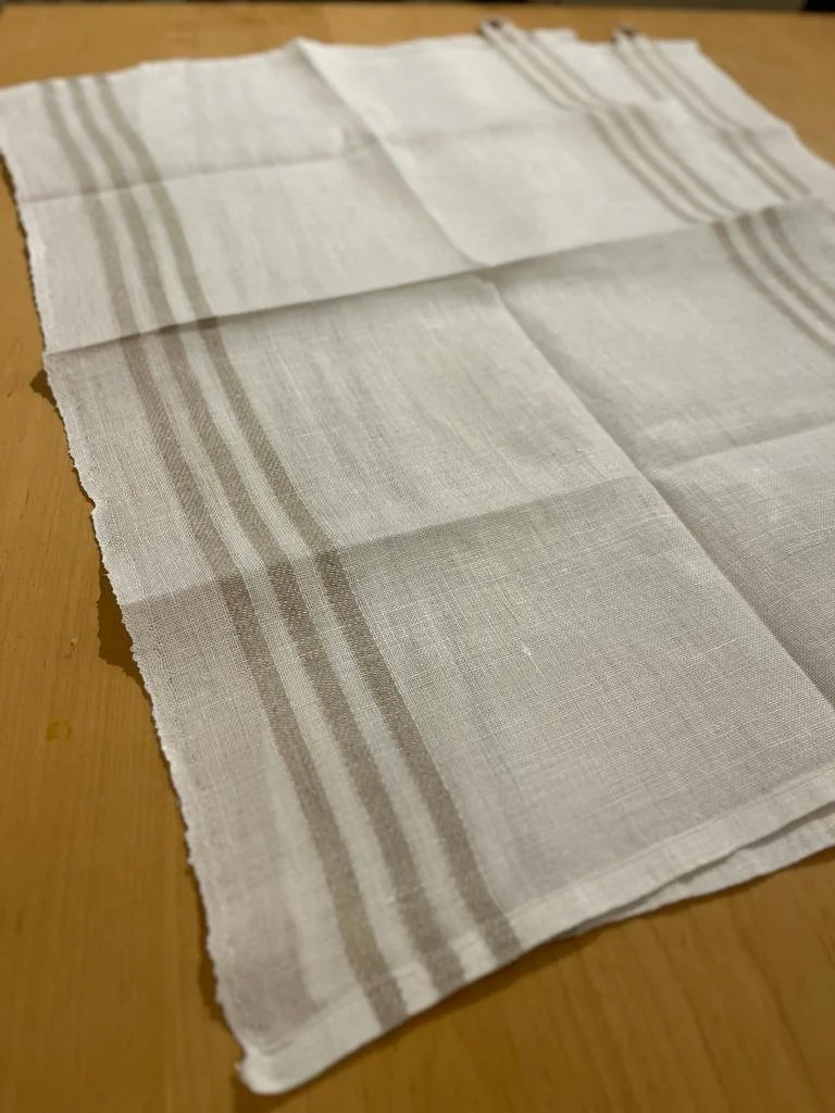 Handwoven Linen Glass Cloth — Lucy Rhodes Textiles