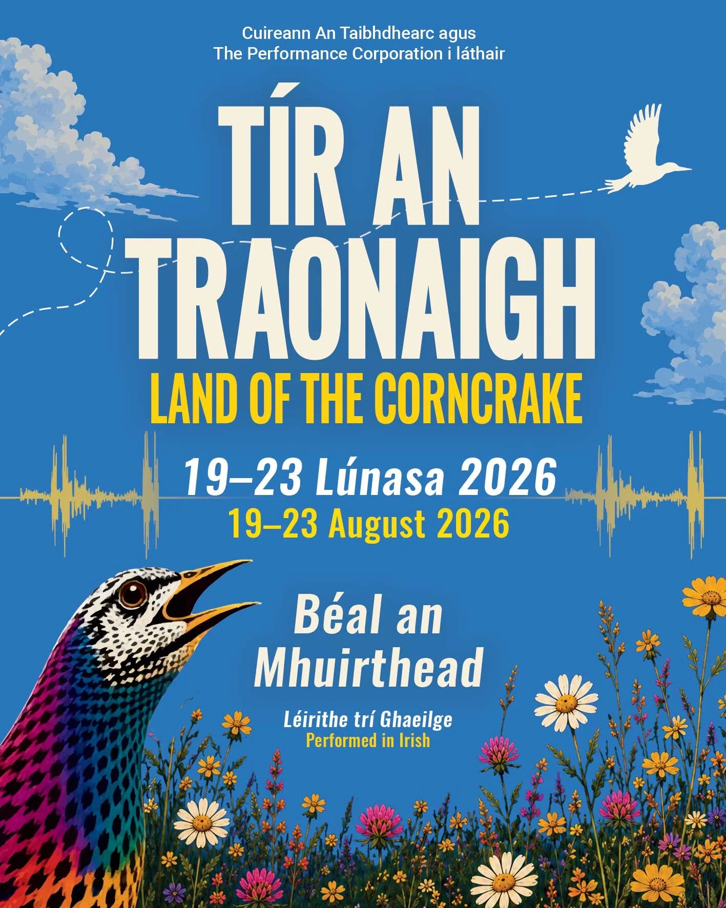 Groundbreaking bus theatre show tackles biodiversity, relationships and language immersed in stunning Mayo Gaeltacht Landscape&nbsp;