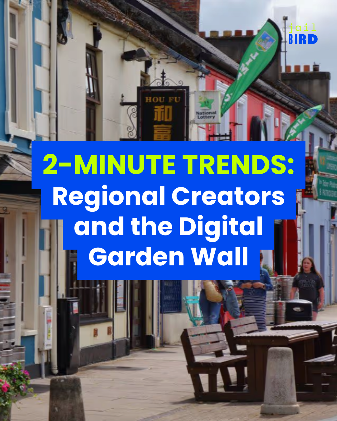 Regional creators and the digital garden wall