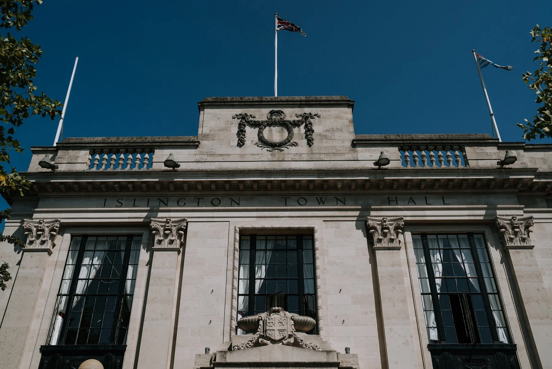 Islington Town Hall wedding photographer