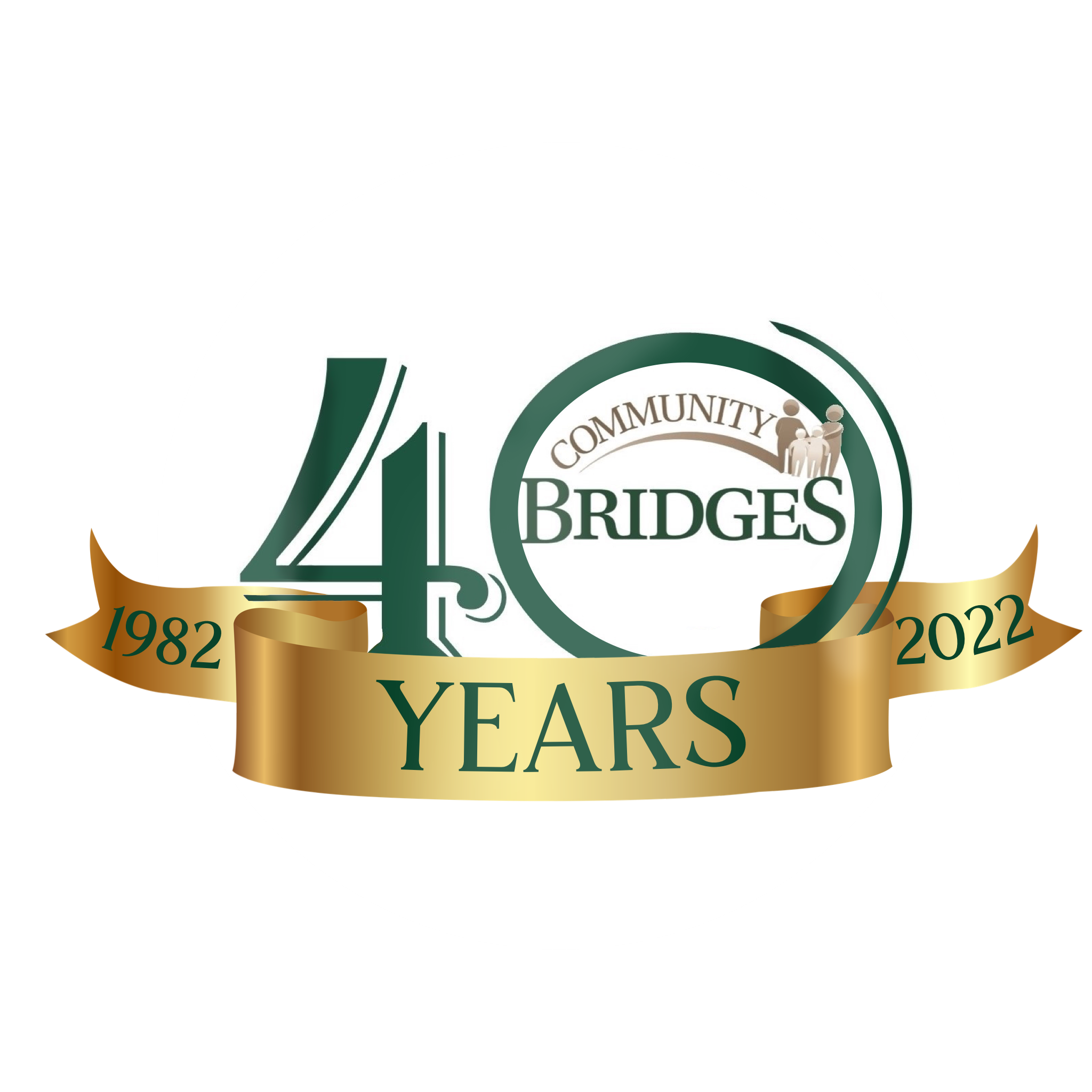 Developed for Community Bridges 40th Anniversary in collaboration with Speedy Printing. Community Bridges is a Concord nonprofit that supports people with developmental disabilities and/or acquired brain disorders.