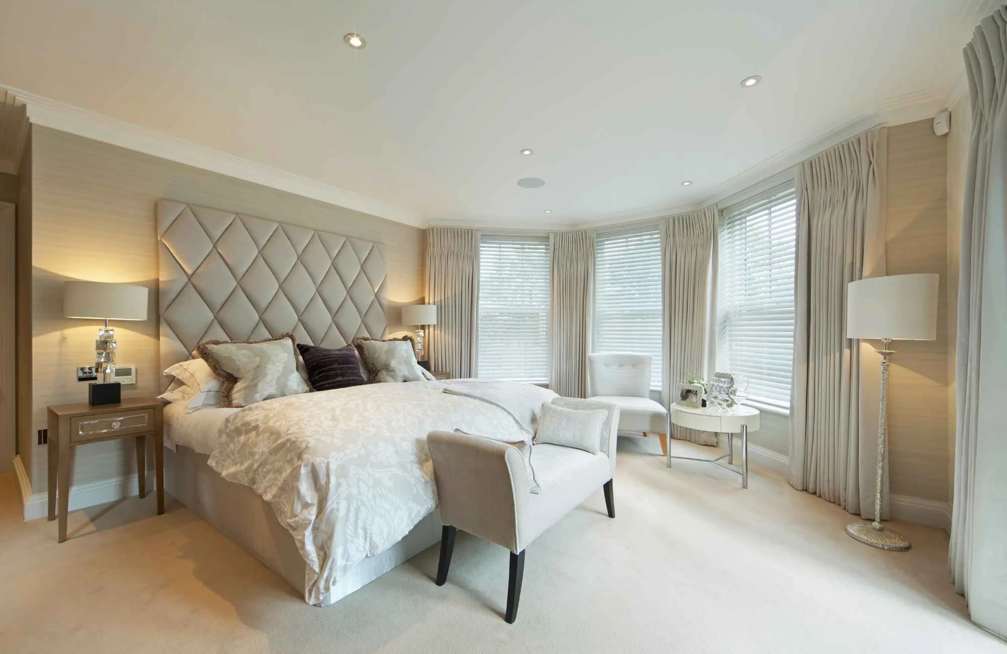 custom-window-treatments-west-lafayette-in-drapery-linings-and-interlinings-large-bedroom-with-upholstered-headboard-large-windows-with-drapes-timeless