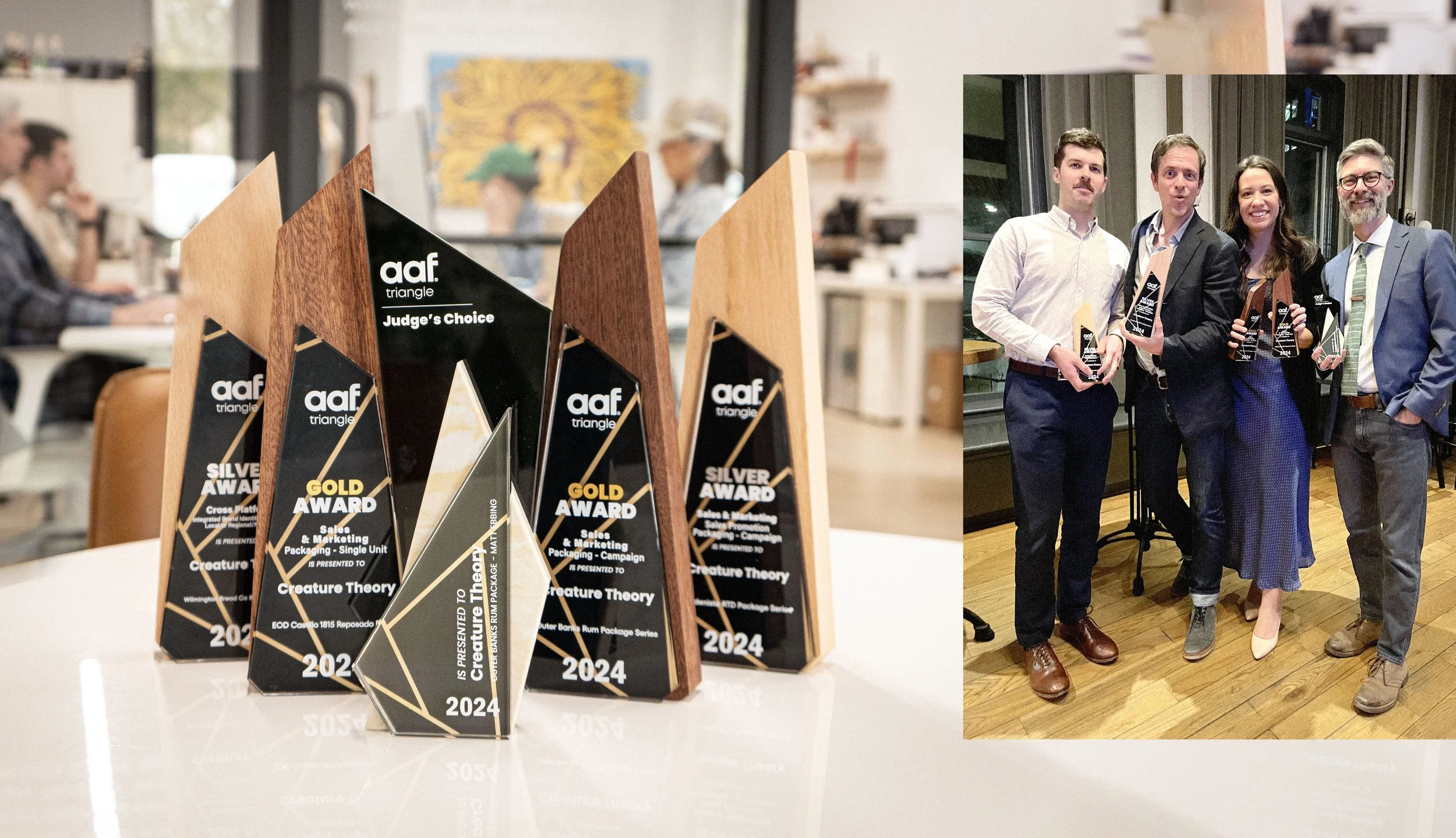 Big Wins for Creature Theory at American Advertising Federation Awards