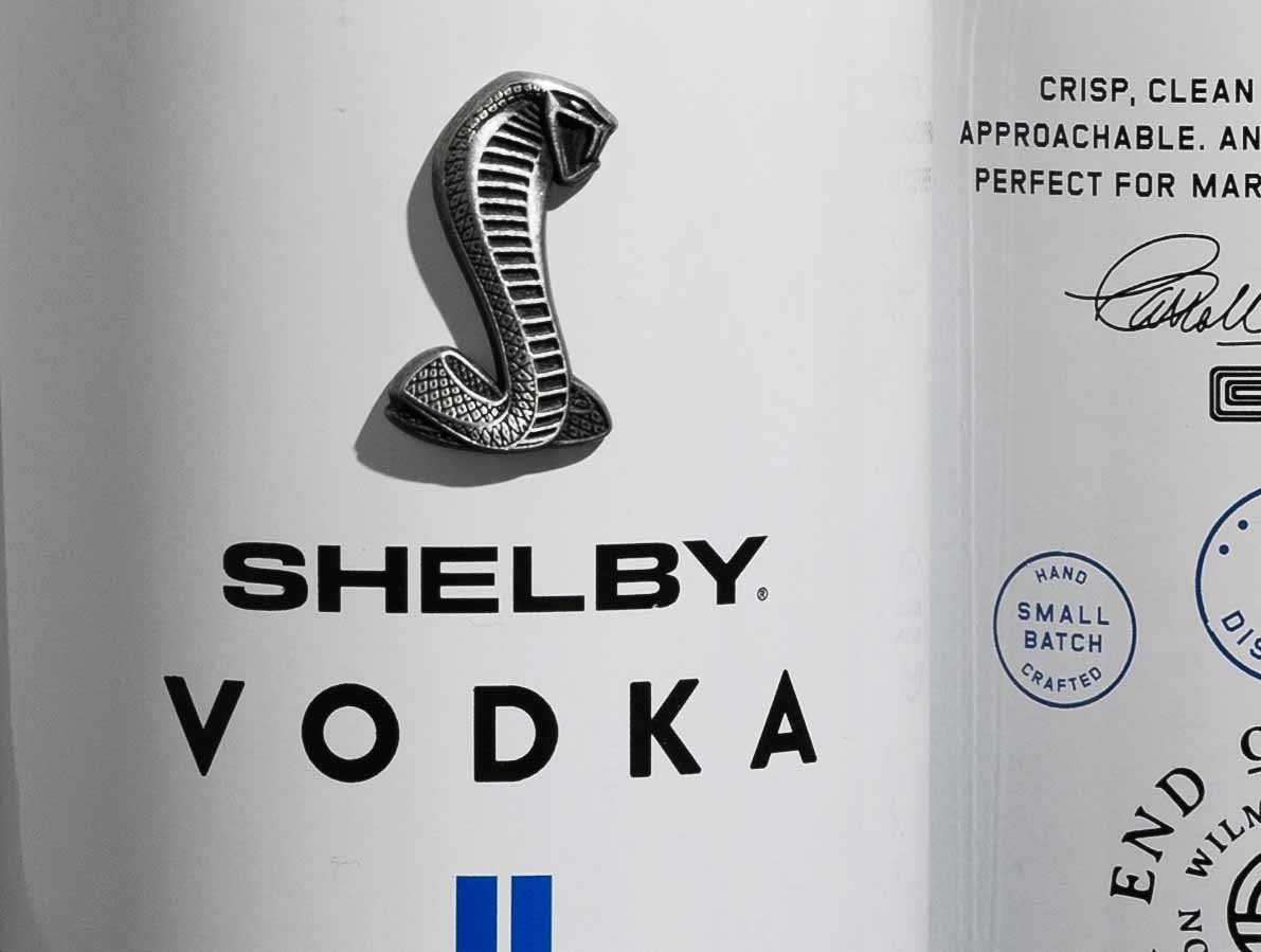 Shelby Vodka Bottle Design