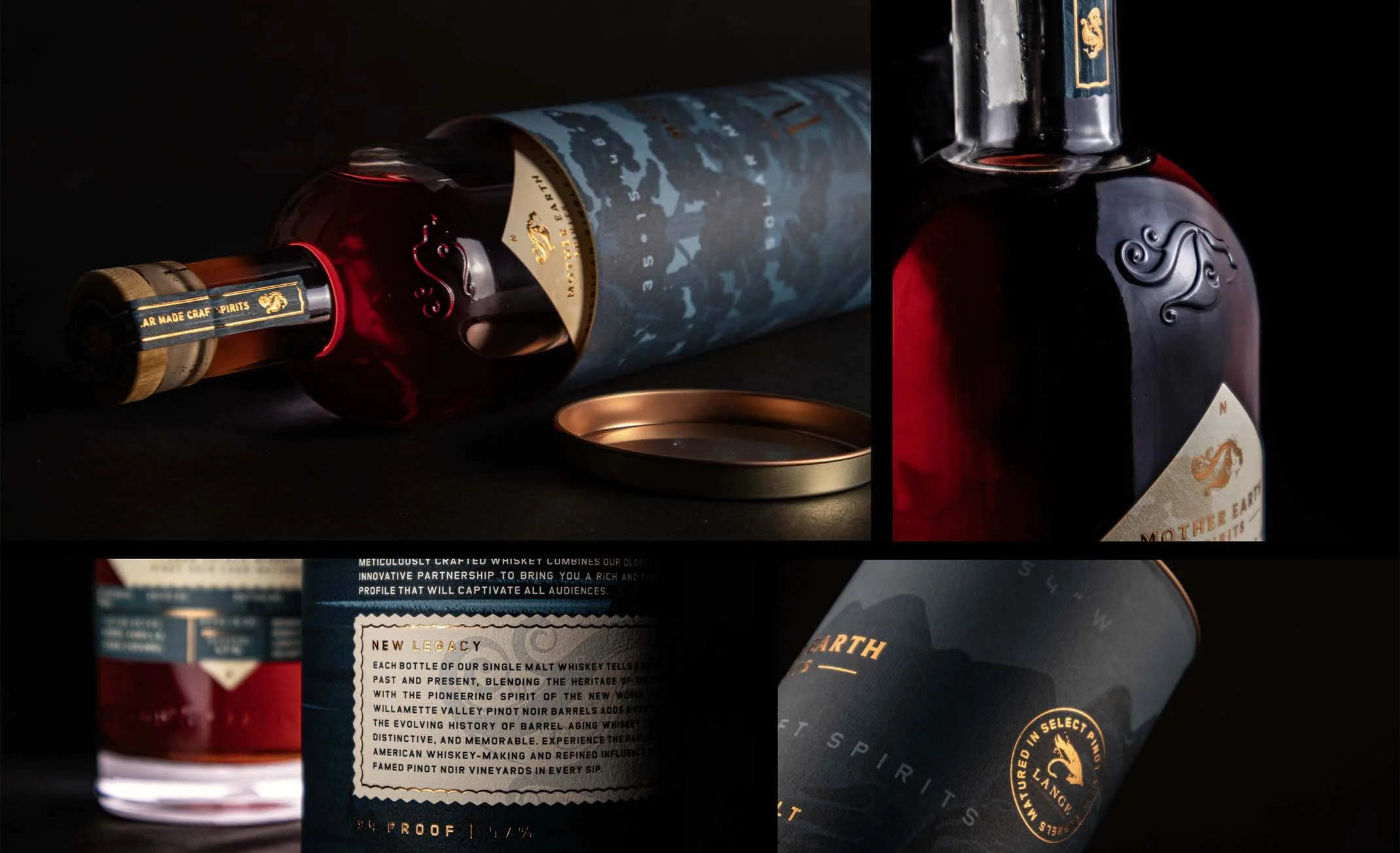 Distillery Branding by Creature Theory