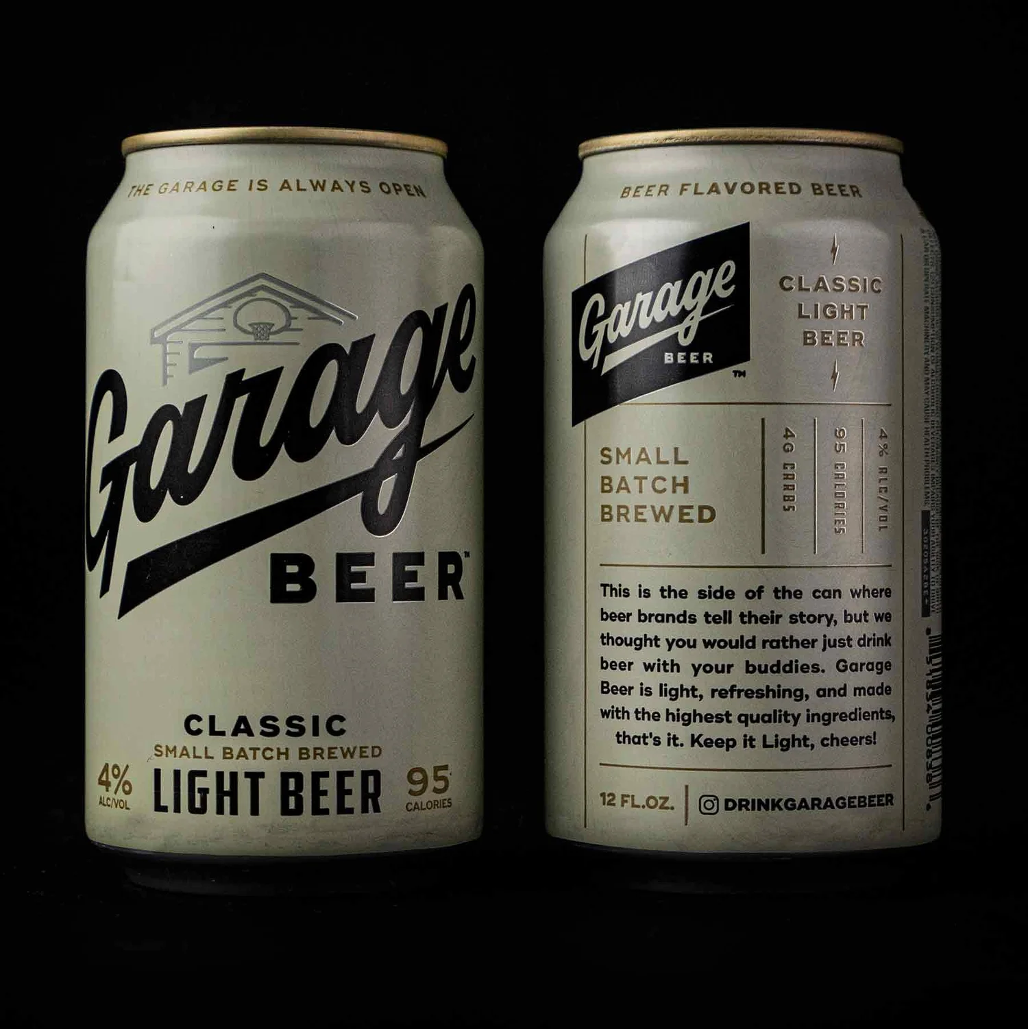 Garage Beer Branding & Can Design — Creature Theory