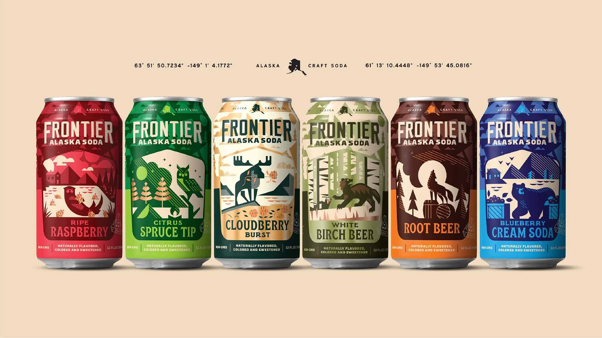 Award Winning Soda Package Design by Creature Theory
