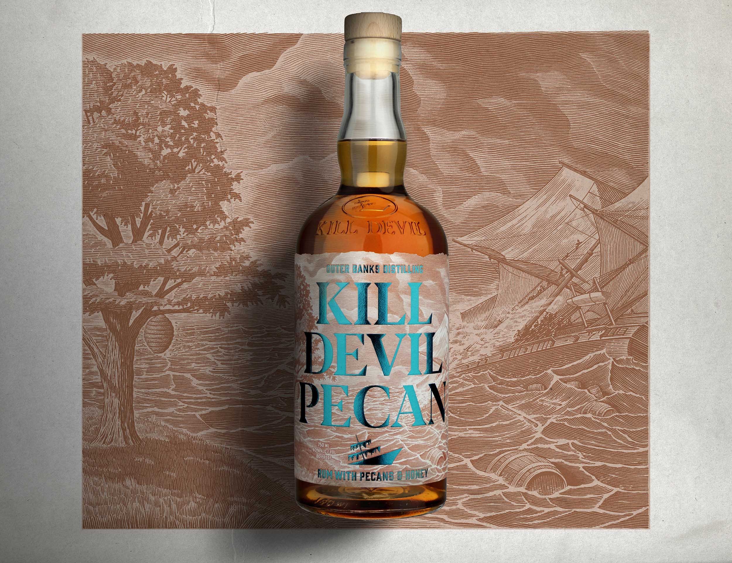 Kill Devil Rum Label Design — Creature Theory