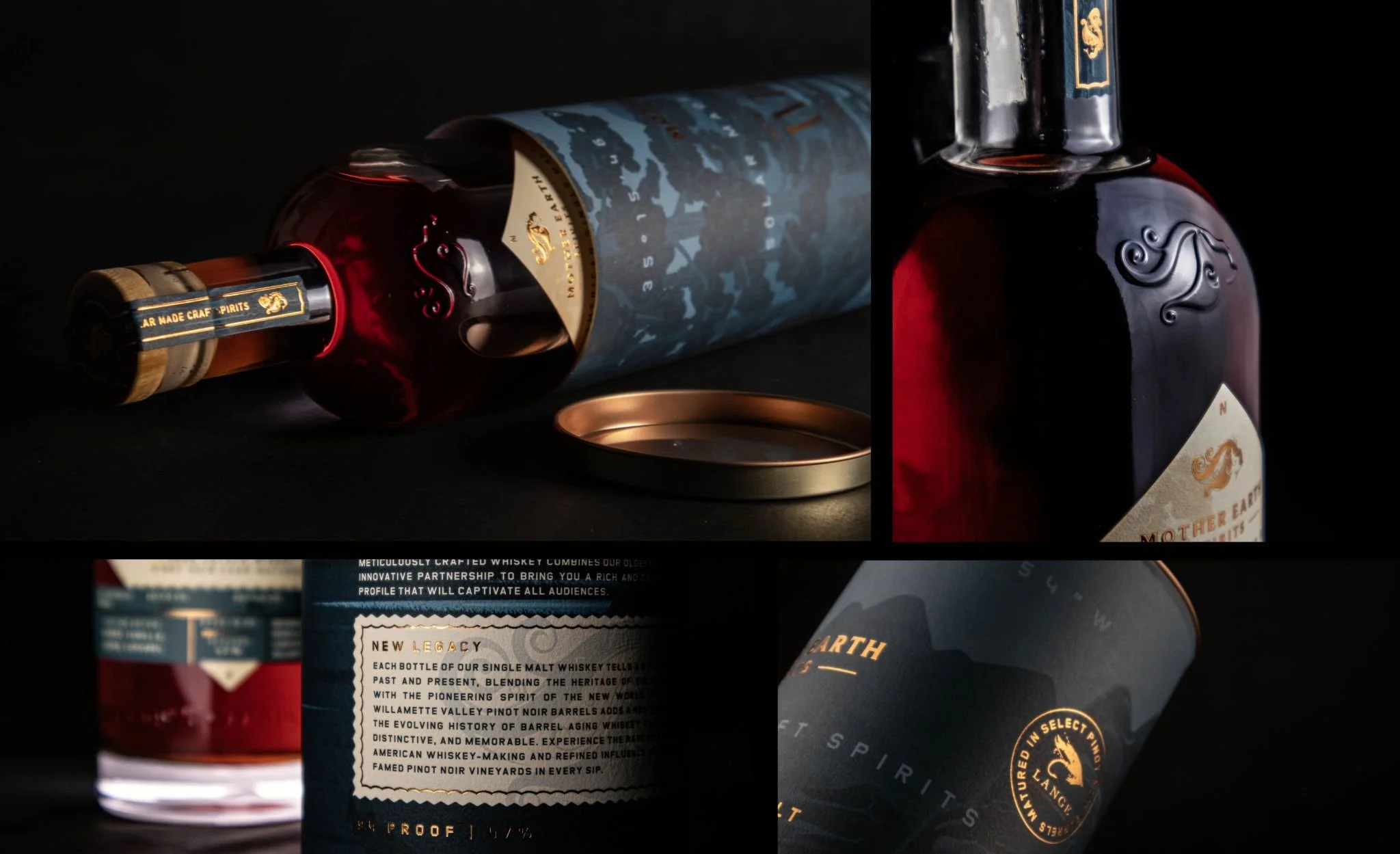 Award Winning Spirits Package Design - Creature Theory