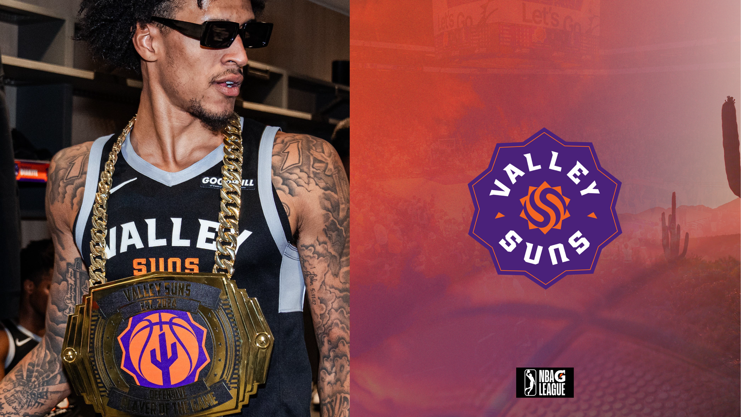 NBA G-League Branding Logo Design Valley Suns by Creature Theory