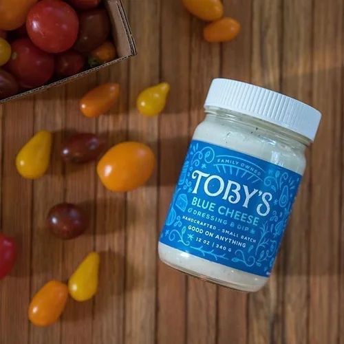 Toby's Dressing Label Design Rebrand — Creature Theory