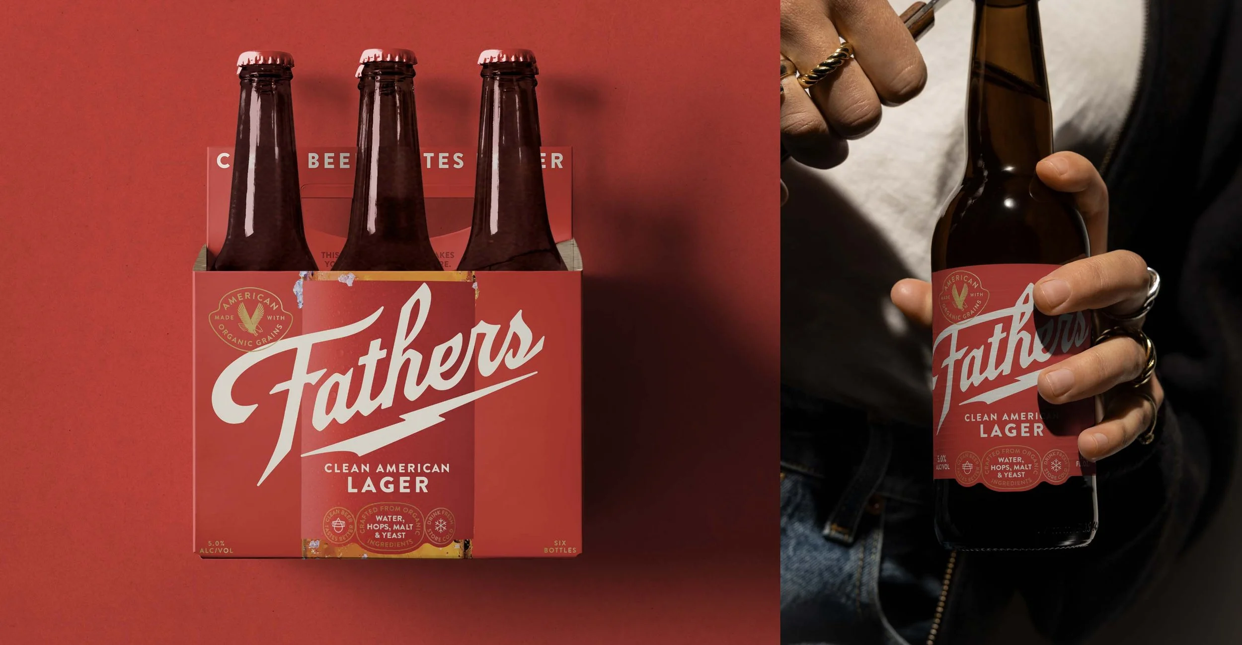 Fathers Brewing Branding - Creature Theory