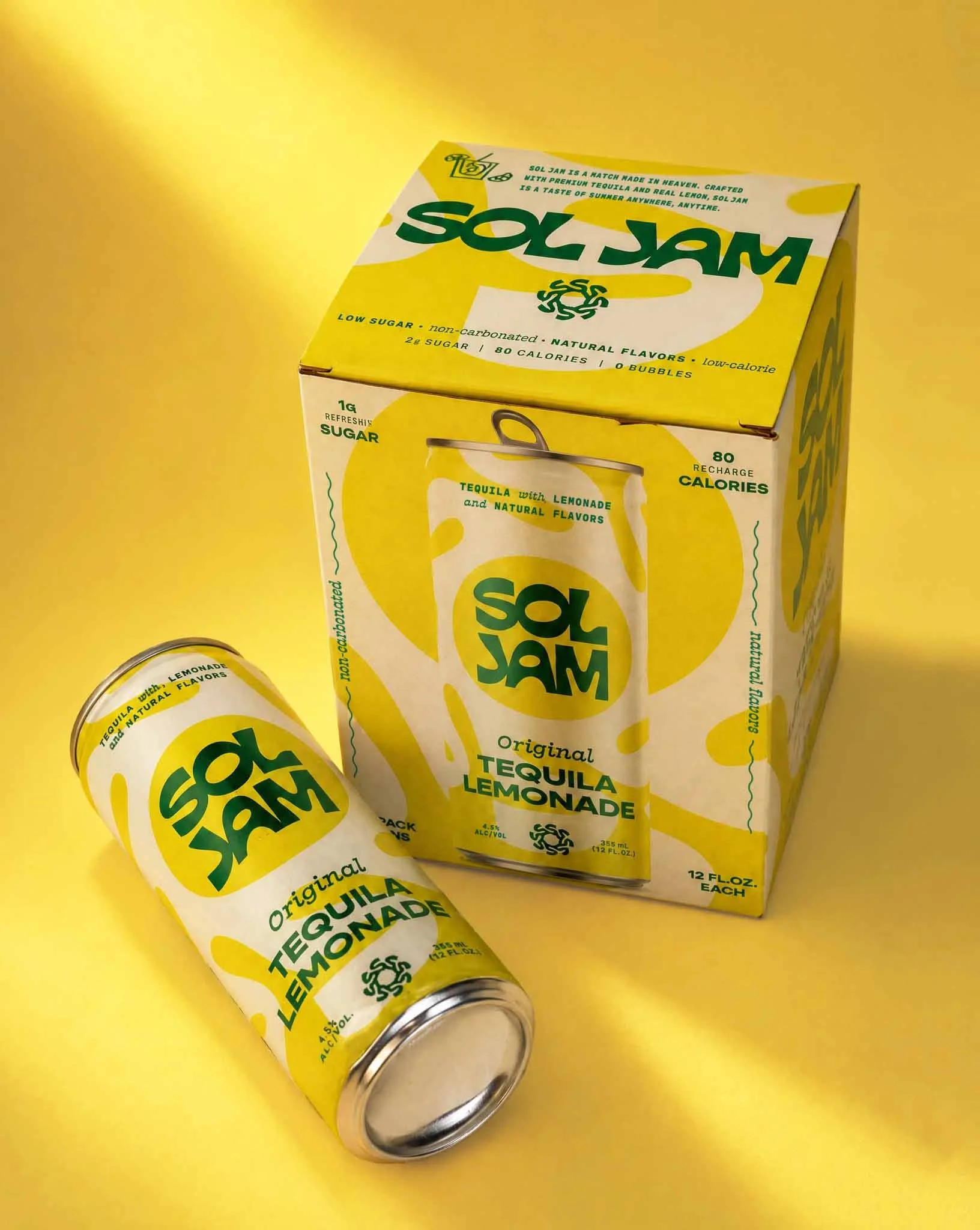 Sol Jam RTD Tequila Cocktail Package Design