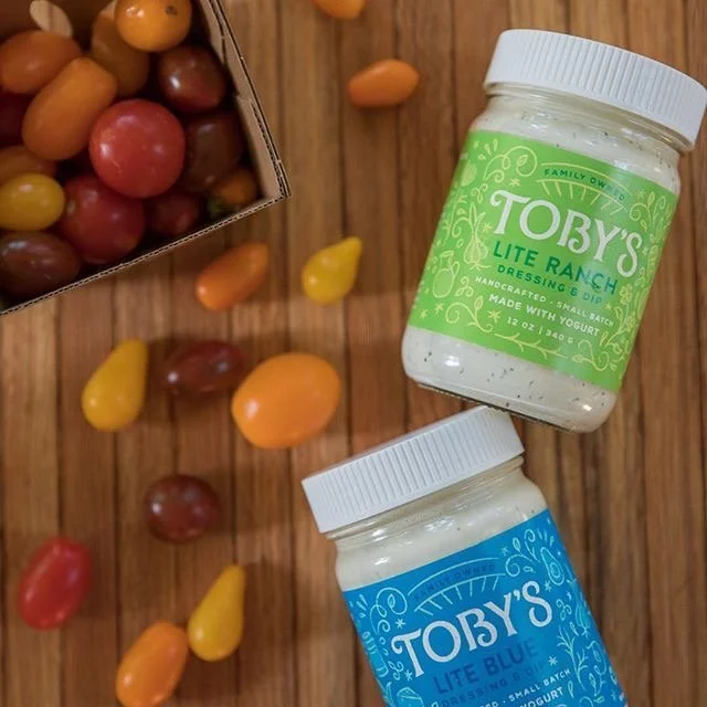 Toby's Dressing Label Design Rebrand — Creature Theory