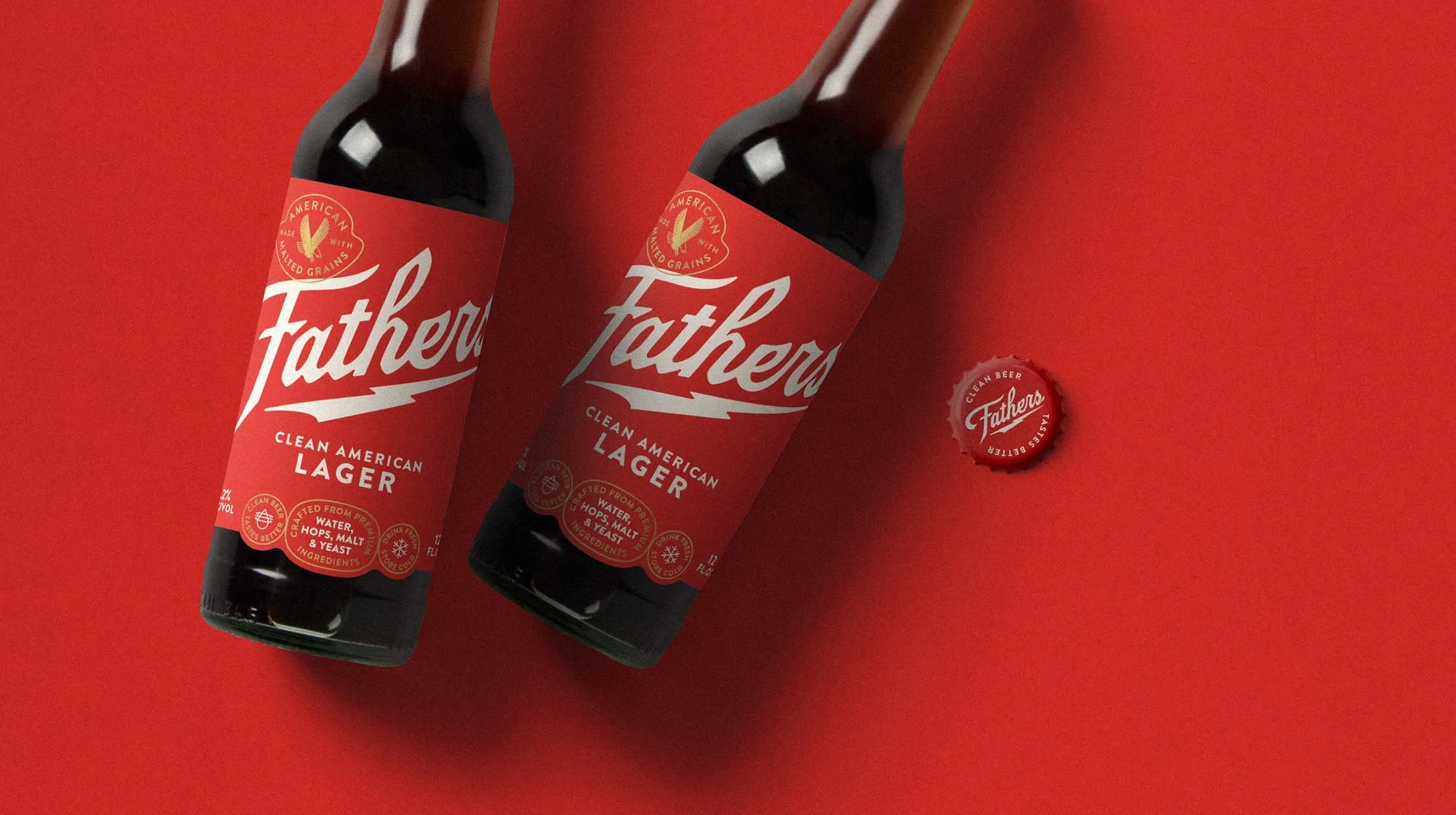Brewery Branding and Package Design for Fathers Brewing by Creature Theory
