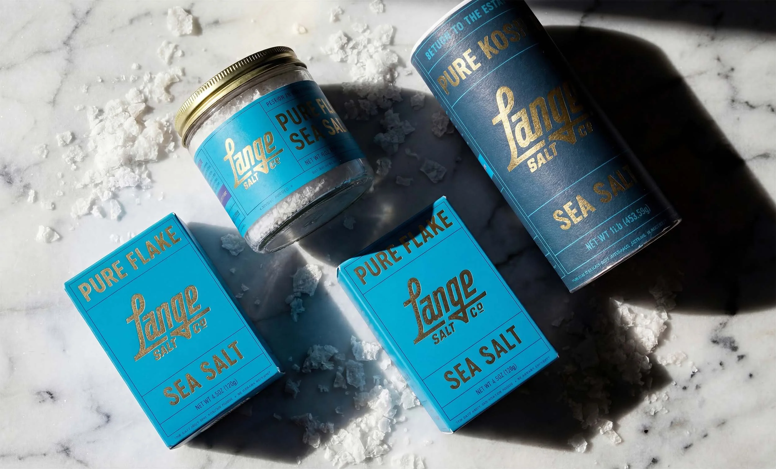 Salt CPG Package Design by Creature Theory