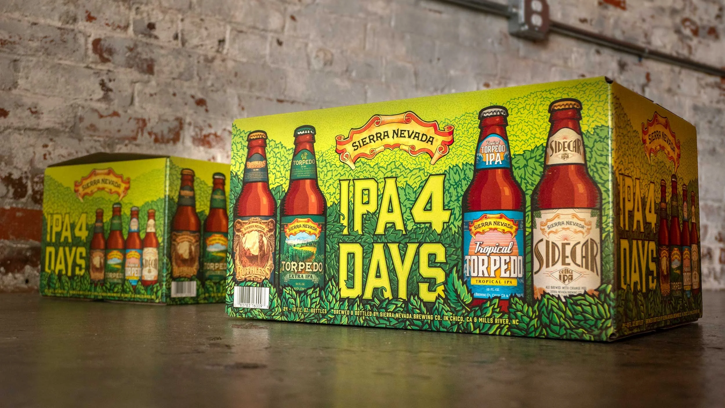 Sierra Nevada Craft Beer Branding & Package Design