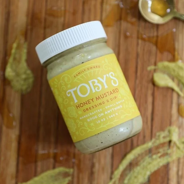 Toby's Dressing Label Design Rebrand — Creature Theory