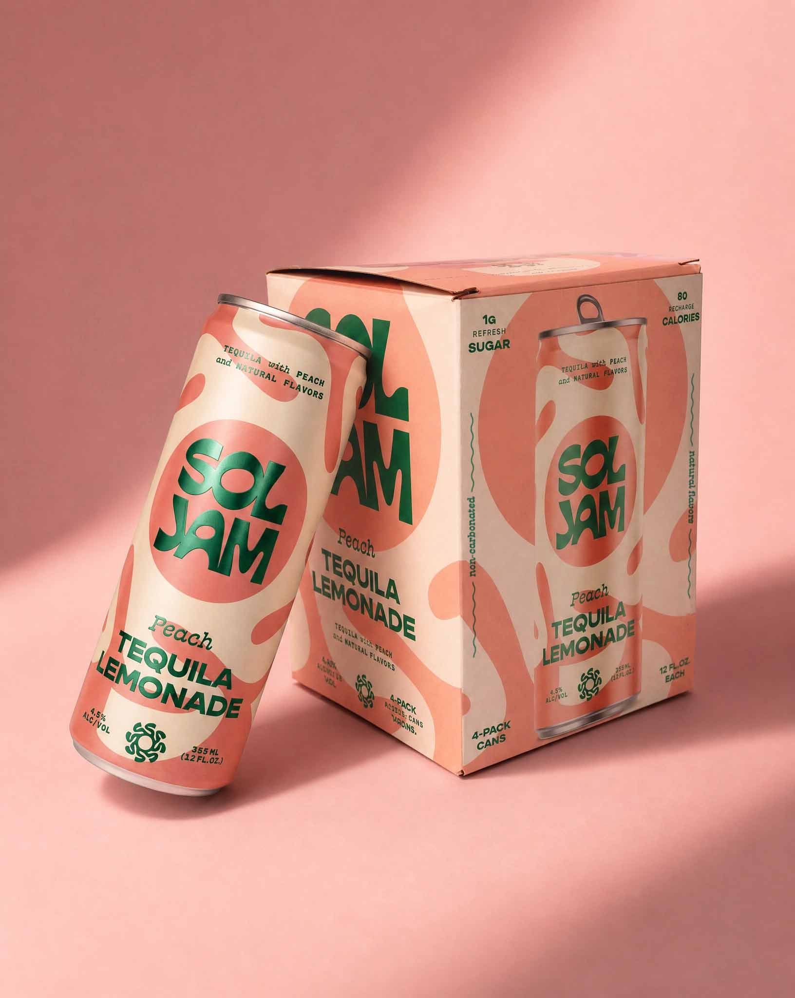 Sol Jam RTD Tequila Cocktail Package Design