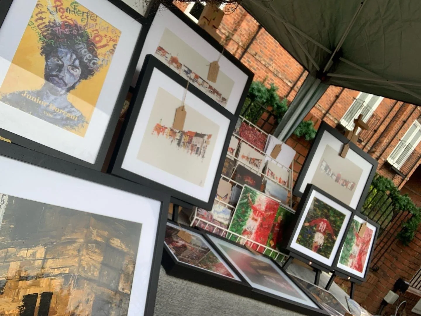 Strickies Hub Christmas Market — Junior Durrani Art