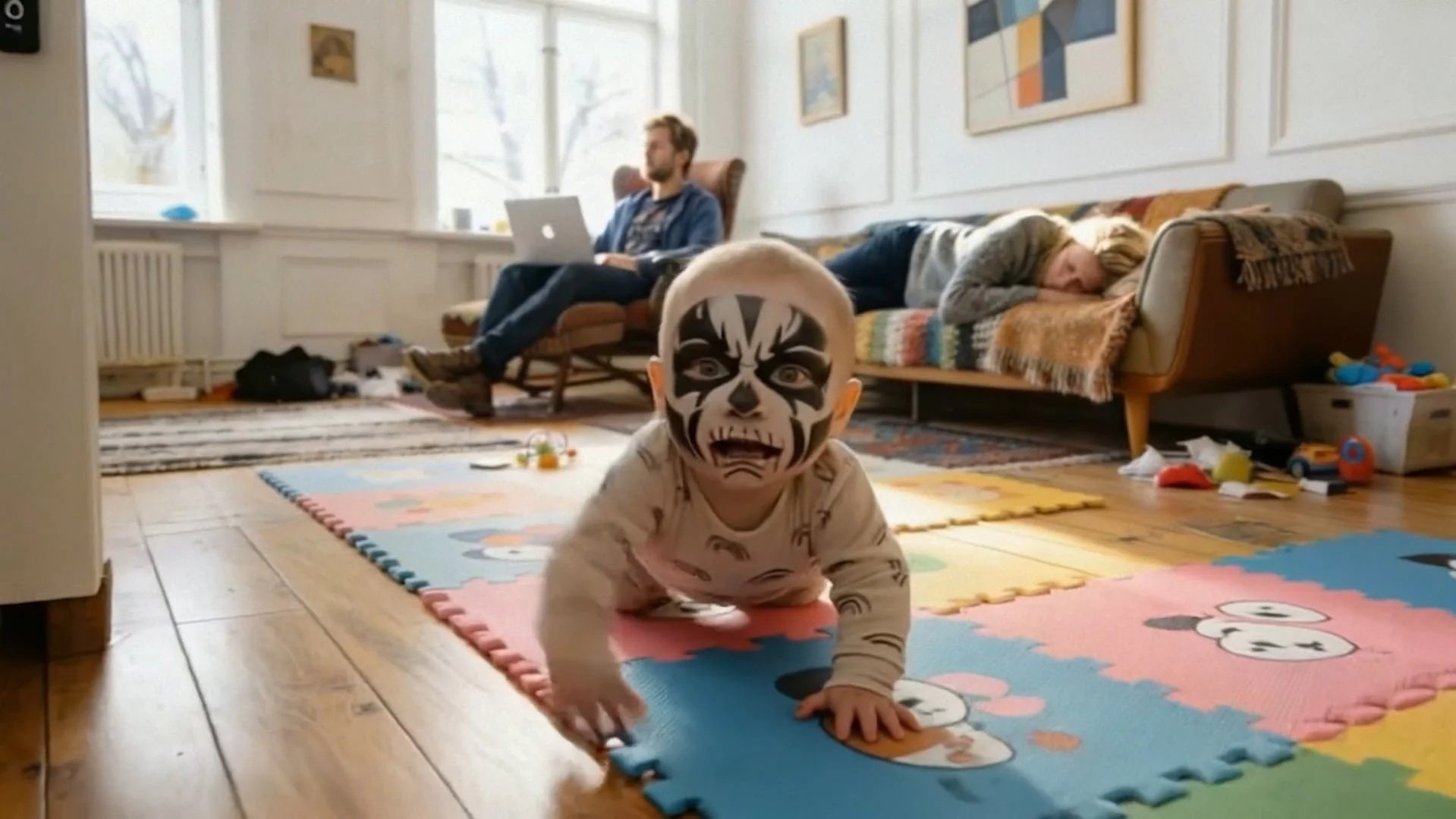 Coed Studios’ Sam Stephens Produces a Metal Baby for Finn - All by Himself ! 