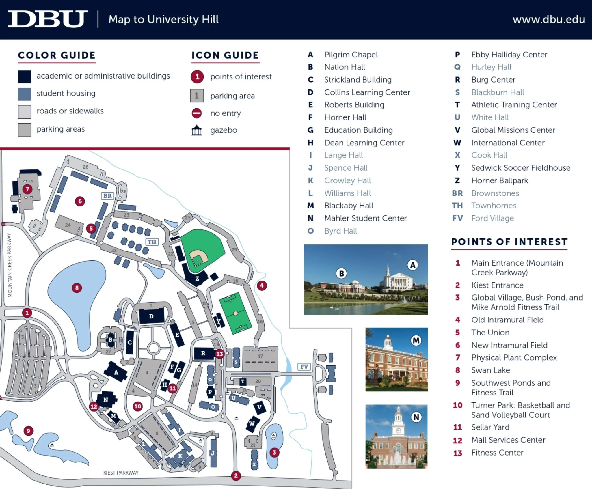 Dallas Baptist University (DBU) Day 1 CPT | CPTDog