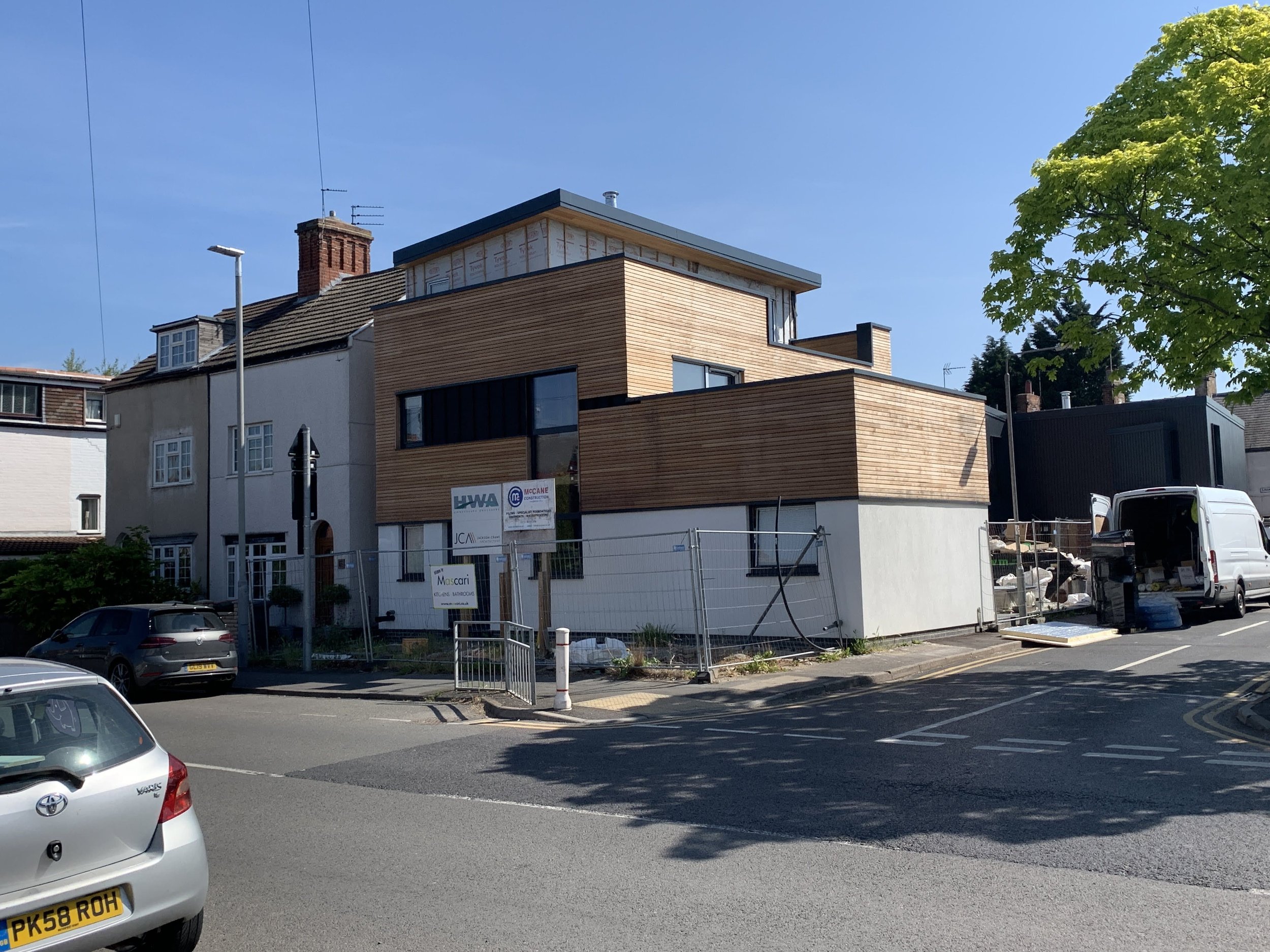 Ruddington Houses Nearing Completion.