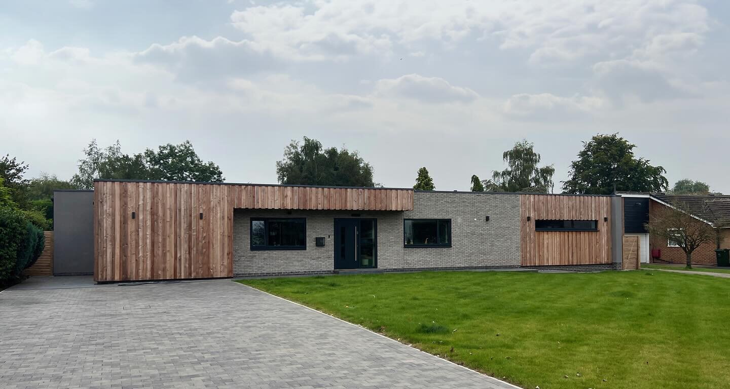 Our mid-century inspired home in Normanton on the Wolds has certainly gone through a transformation! 

Here&rsquo;s an insight into how we made our clients vision a reality.

1. We used a linear brick that is slightly smaller than a standard brick to