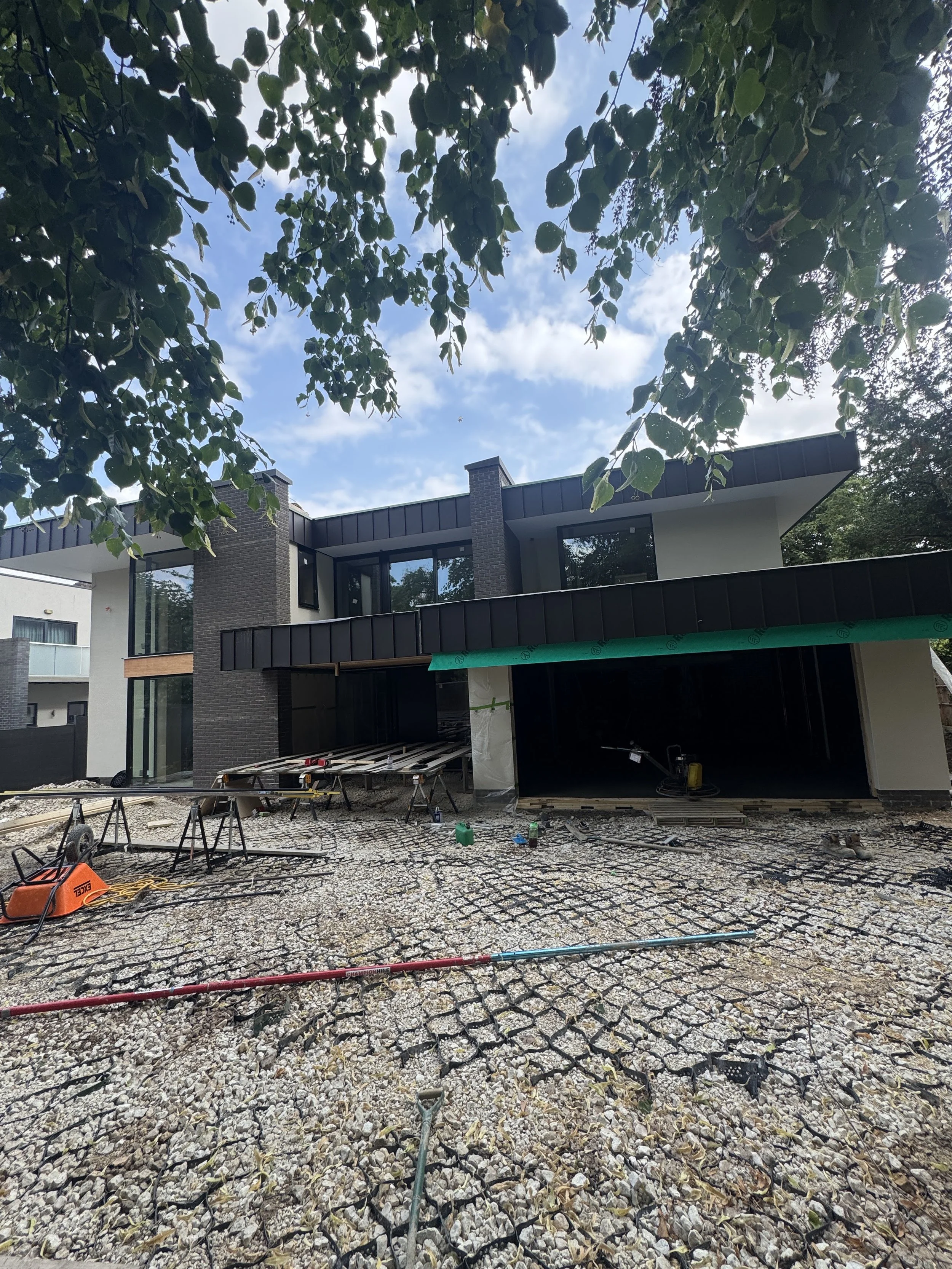 Grange Villa Nears Completion: A Contemporary Home Taking Shape