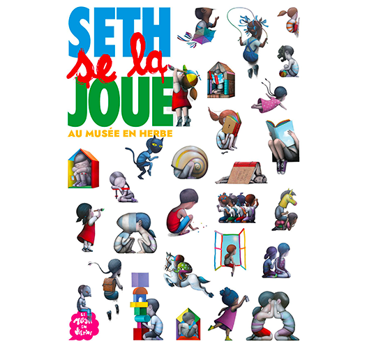 Affiche personnages "SETH se la joue"