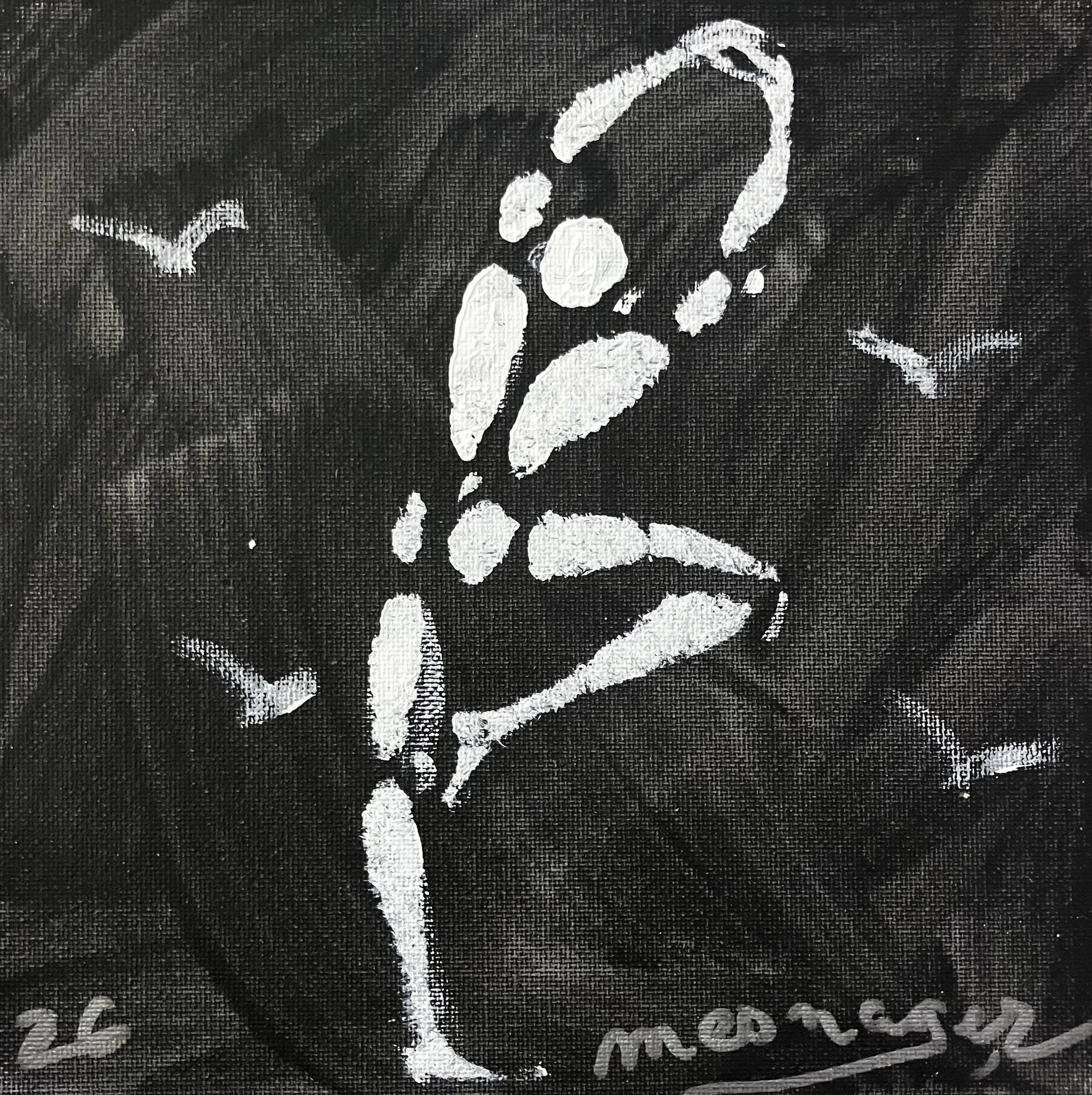 "Homme blanc 1 0bis  " Jérôme Mesnager œuvre originale