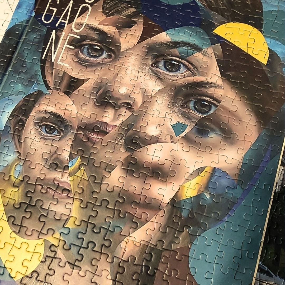 Puzzle d'artiste, signé et numéroté par Kogaone