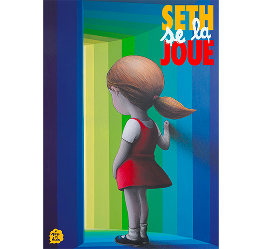Affiche fille "SETH se la joue"