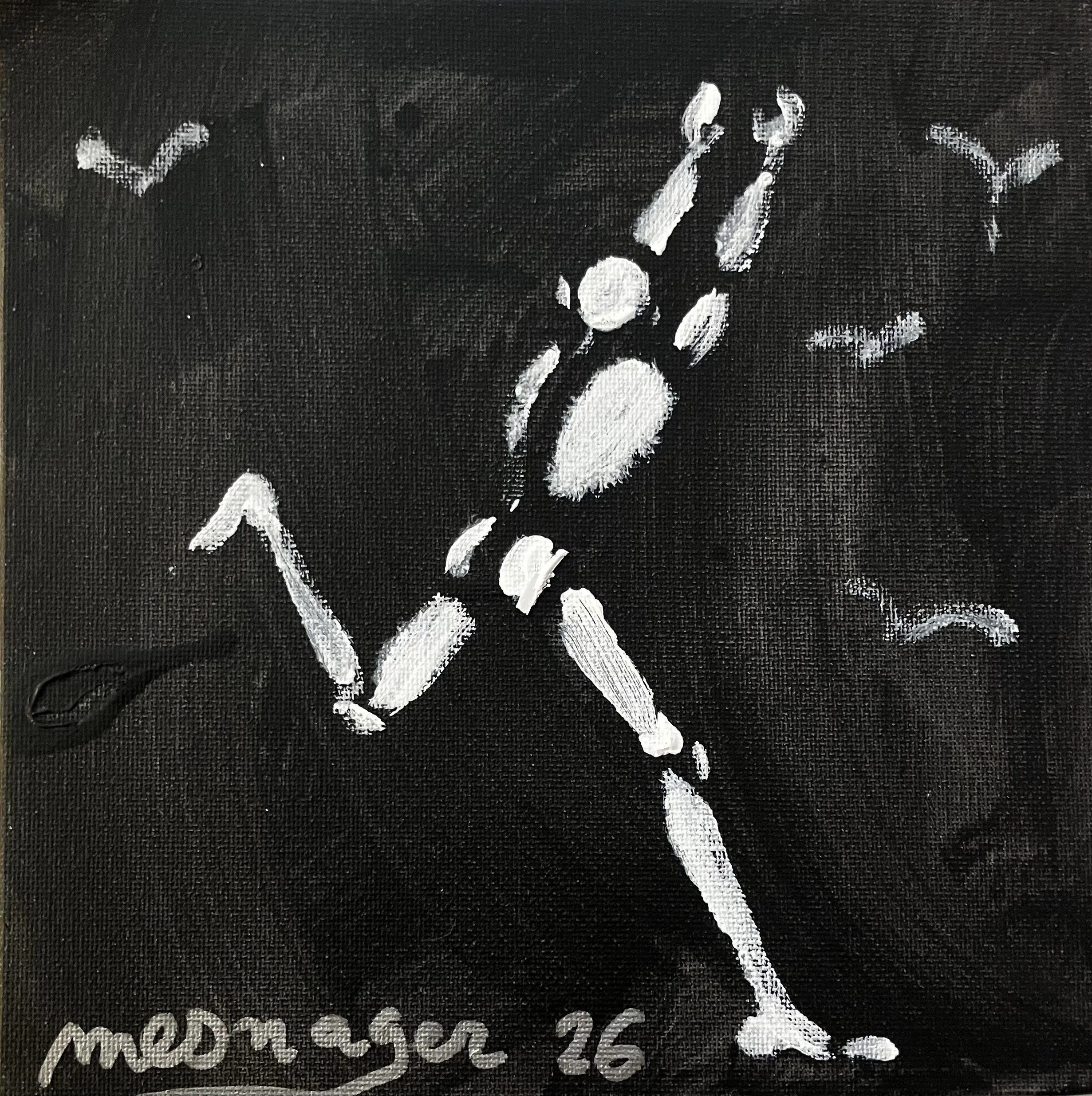 "Homme blanc 20 ", Jérôme Mesnager, œuvre originale
