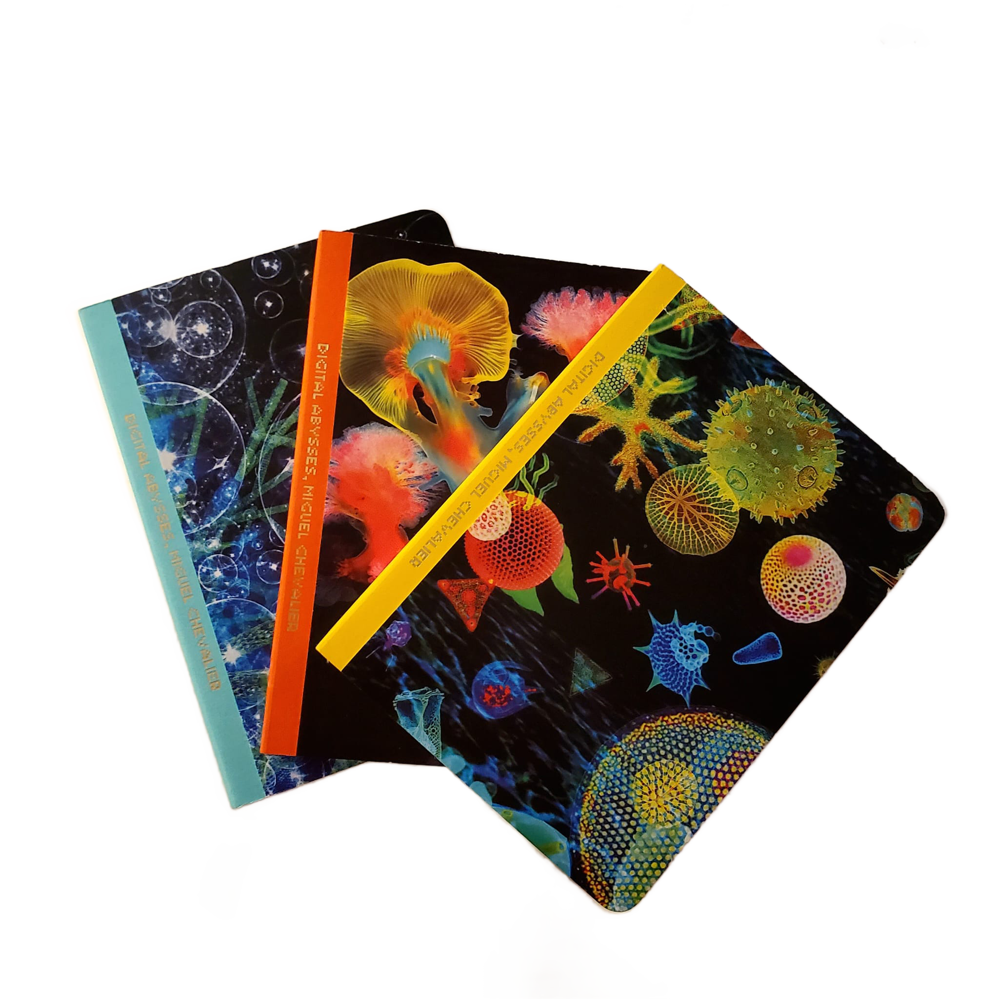 Lot de 3 carnets - Miguel CHEVALIER