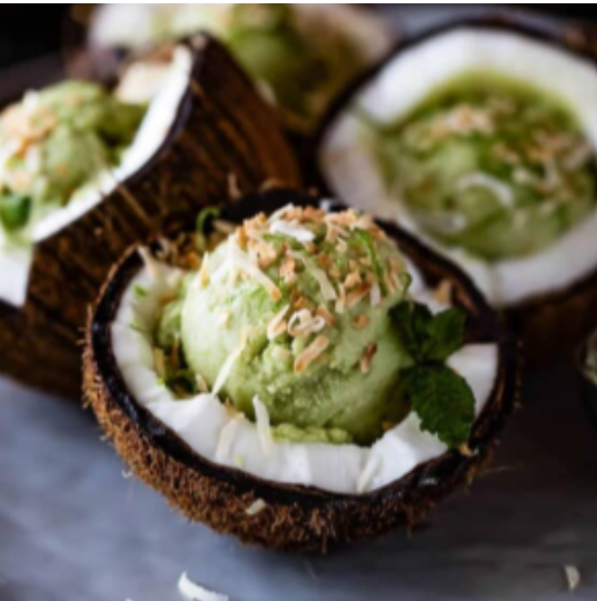 🥥✨ Tanzanian Avocado Ice Cream