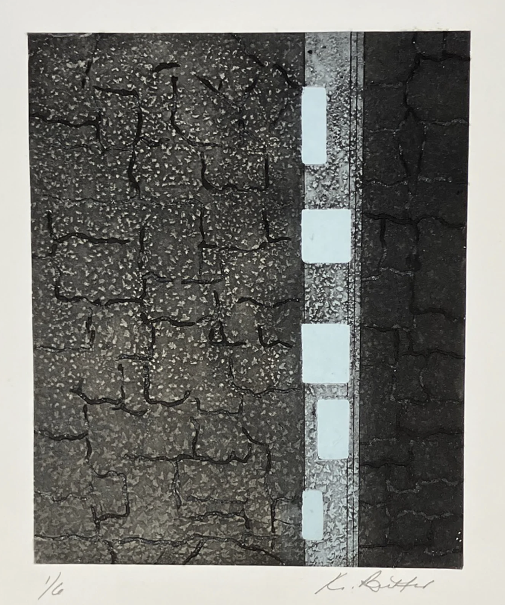 SANCTUARY, 2024
Etching, chine collé
15 × 13 1/2 inch
$600