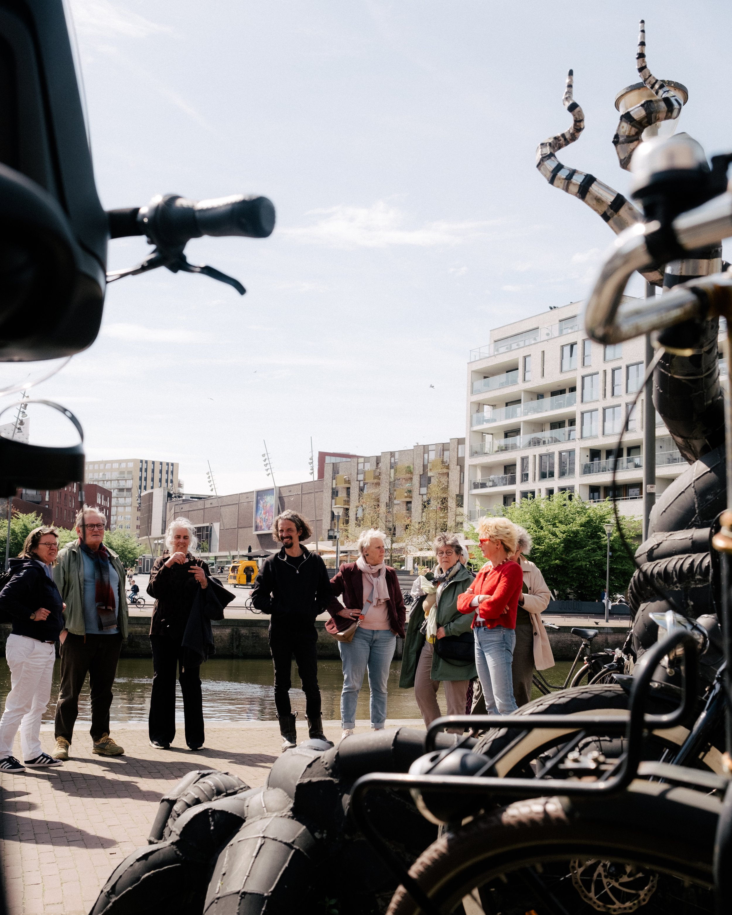 Fiets excursie met Thijs Trompert
