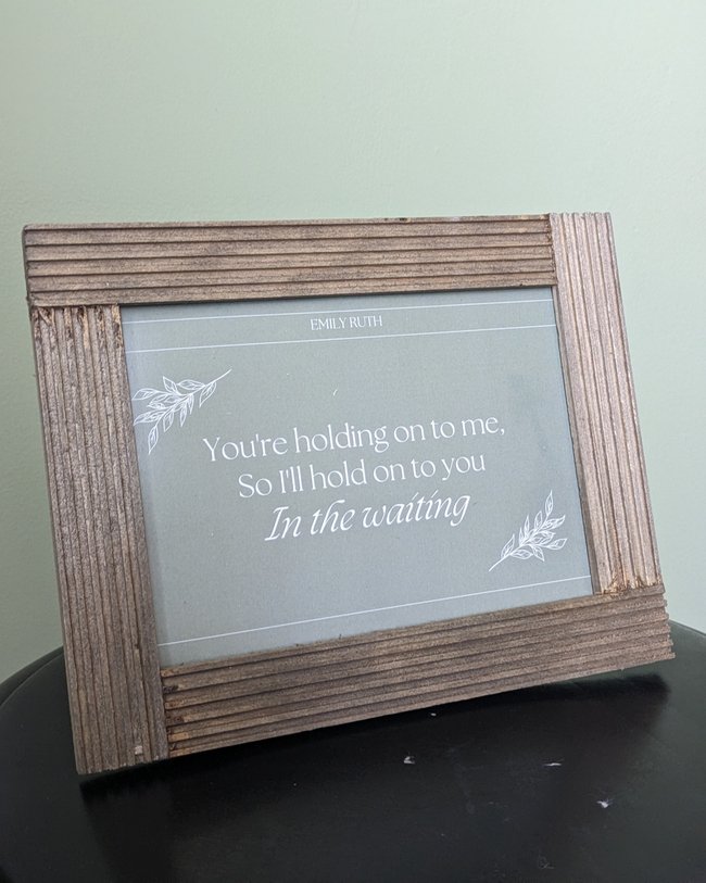 In The Waiting Print