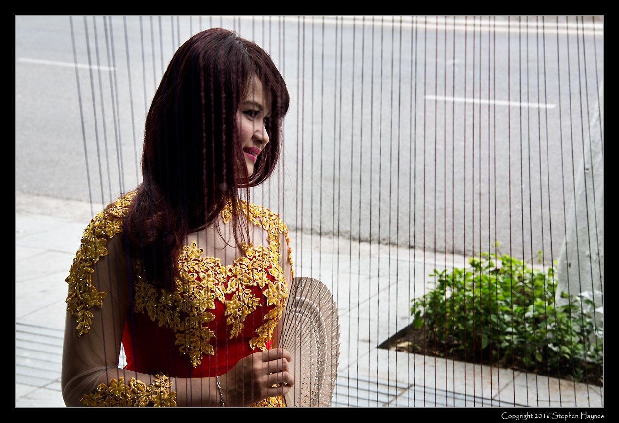 Nha Trang, Vietnam --
A model being photographed.