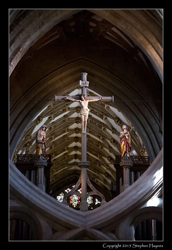 Wells Cathedral Nave -- Detail