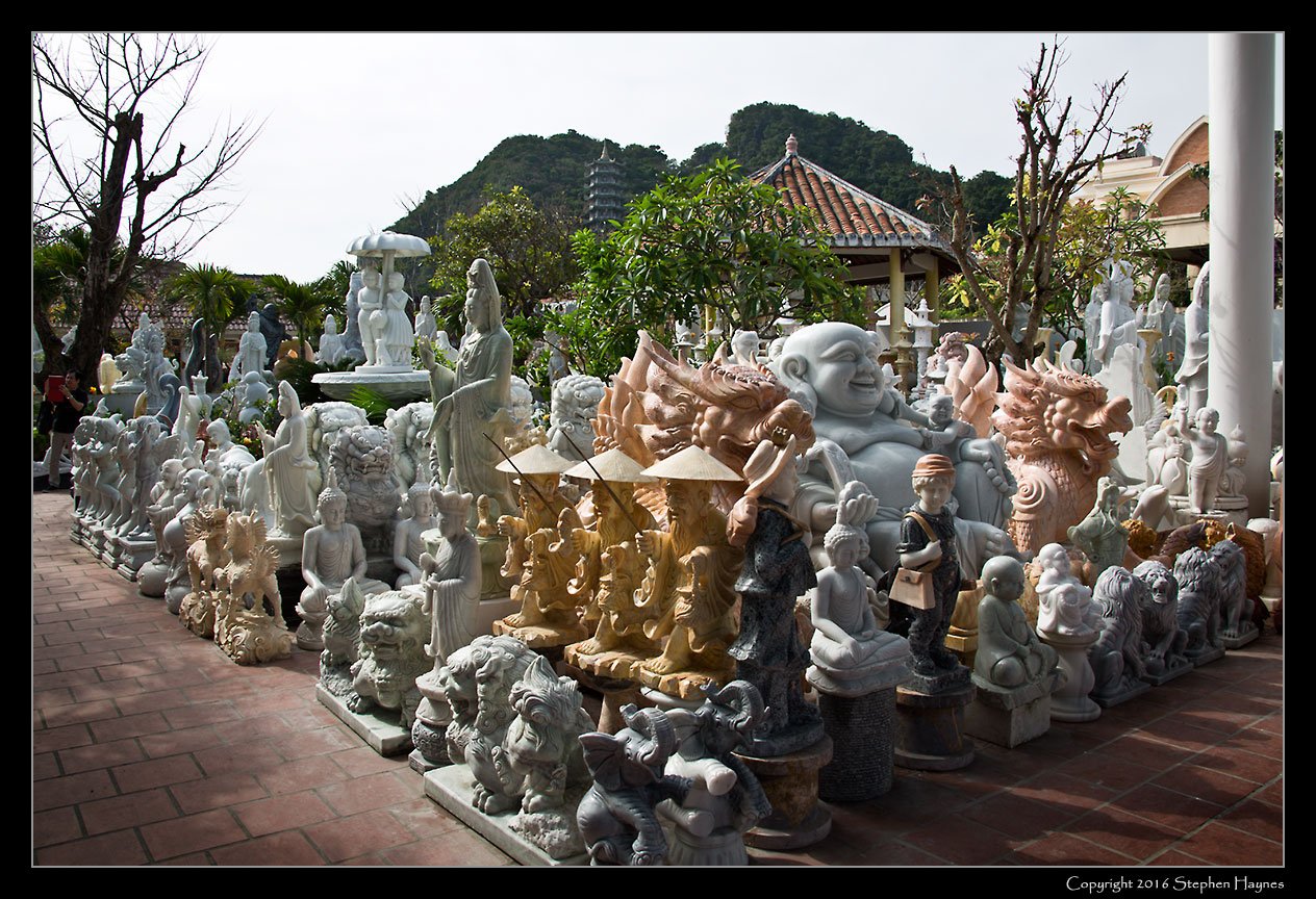 Danang, Vietnam --
Marble Mountain marble factory.