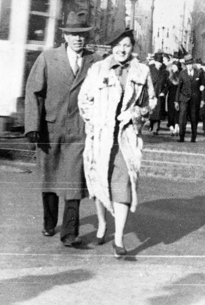 Bion & EJH - visit to NYC - Spring 1937