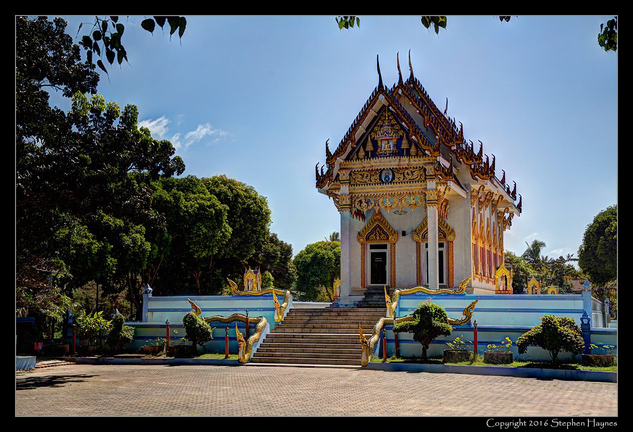 Koh Samui, Thailand --
Wat Khunaram. (HDR image.)