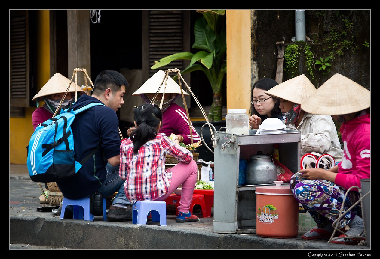 Hoi An, Vietnam --
Street food tryptich.